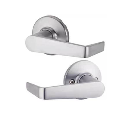 Kwikset Kwikset: KingstonGrade 2 Passage commercial lever / Satin Chrome KWS-721KNL-UL-26D